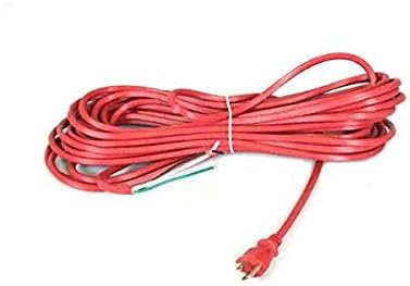 Replacement Part For Oreck 3 Wire 35ft Red Cord Commercial Vacuum Cleaner # compare to part 58-5815-05