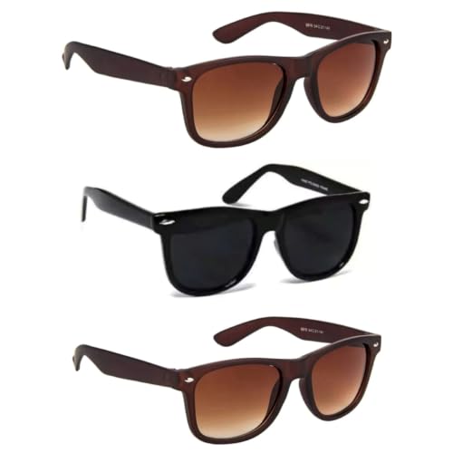 Image of Sunglasses for Men & Women | UV Protection | Stylish Rectangular Wayfarer Design | Lightweight & Durable for Driving & Outdoor Use