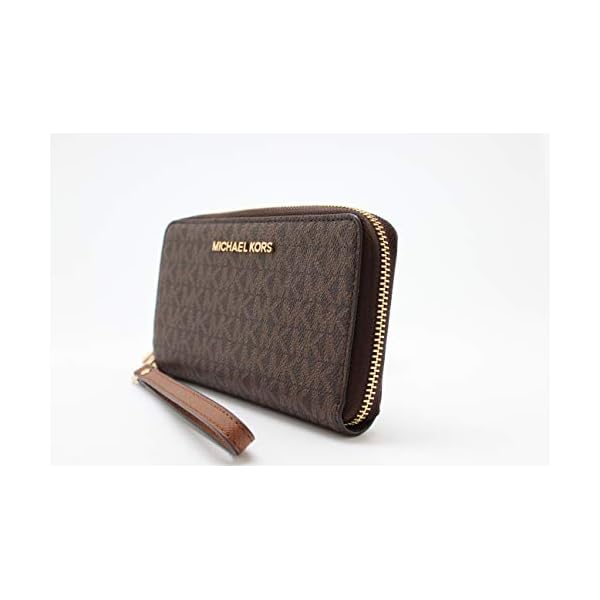 Michael-Kors-Womens-Jet-Set-Travel-Multifunction-Phone-Case Michael Kors Women's Jet Set Travel Multifunction Phone Case Brown