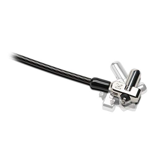 Image of Kensington N17 Keyed Laptop Lock for Dell Devices, Black and Silver (K64440WW)