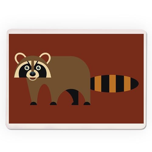 Lantern Press Raccoon Geometric naipes póker 52 cartas miniatura 3