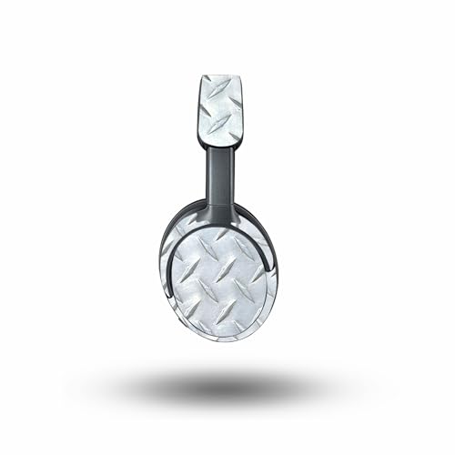 Image of MightySkins Skin Compatible with Bose QuietComfort Ultra - Diamond Plate | Protective, Durable, and Unique Vinyl Decal wrap Cover | Easy to Apply, Remove, and Change Styles