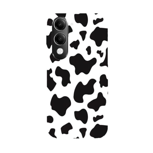 Image of Crepes Pattern | Cow Print Designer Printed Hard Matt Finish Mobile Case Back Cover for Vivo T4 Lite 5G /iQOO Z10 Lite 5G /Vivo Y19 5G /Vivo Y19E
