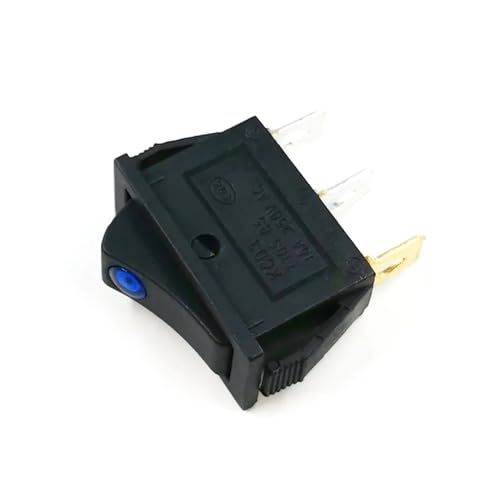 Interrupteur KCD3 voyant bleu oeil de chat pour sécuriser le chauffage électrique 250V