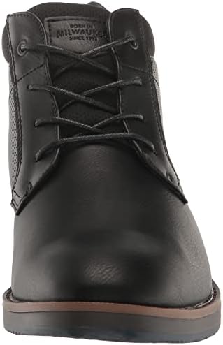 Nunn Bush Men's DC Circuit Plain Toe Chukka Boot with Memory Foam, Black, 10.5 | Image 1