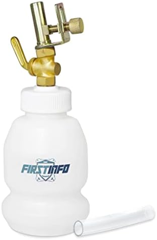 FIRSTINFO A1155 Patented 1 Liter Brake Service/Universal Automatic Brake Fluid Dispensing Refilling Bottle Bleeder Bottle