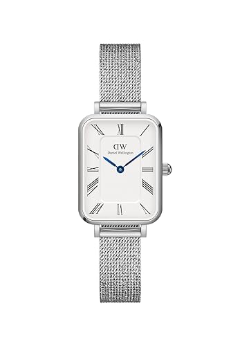 Daniel Wellington _jGEFg DW fB[X rv Quadro Roman numerals 28 Sterling S White i v GKg EHb` lC v[g Mtg