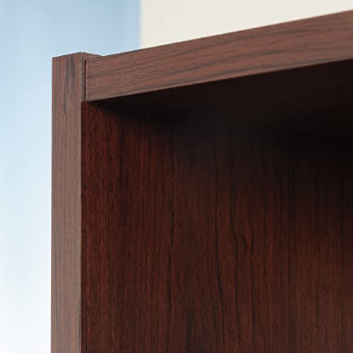 Image of Sauder Beginnings 5-Shelf Bookcase, Bookshelf with Adjustable Storage Shelves, in Brook Cherry