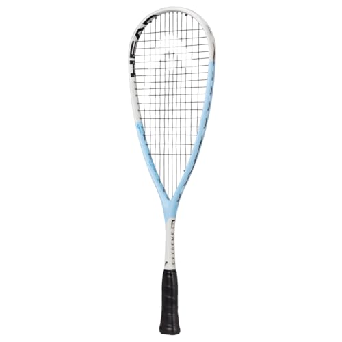 HEAD Extreme Junior 2025 - Raqueta de Squash, Blanco-Azul Cielo