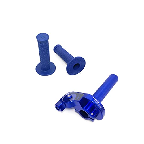 Otom Oudimo 78Inch 22Mm Throttle Twists Grip Cnc Aluminum With Throttle Cable And Handlebar Grip For 50Cc 125Cc 150Cc 250Cc Dirt Bike Motorcycle Accessories (Blue, 22Mm) #TOP3