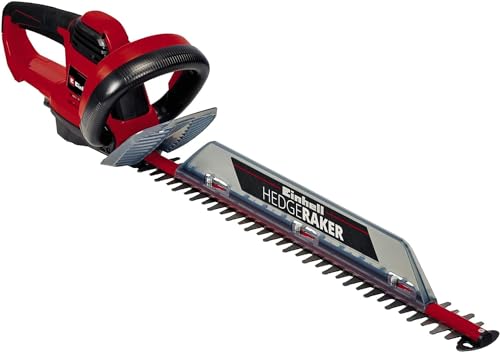 Einhell Recortasetos eléctrico GC-EH 6055/1 (600W, longitud de corte: 550mm, longitud de la hoja: 610mm, espacio entre dientes: 26mm, Corte por minuto: 2800 min-1)