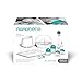 Nanobebe Breastmilk and Silicone Baby Bottle Ultimate Set Gen 2, 5oz and 9oz - with Sterilizer, Drying Rack, Anti-Colic Nipples, Pacifiers, and Warmer - Teal/Grey