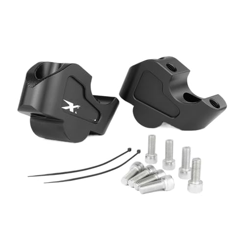 Pontet rehausseur guidon VN650 aluminium usiné pour finition Café