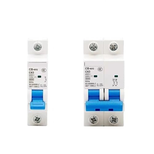 Interrupteur à air DC 110V 220V bipolaire 63A pour panneau solaire et batterie de véhicule électrique