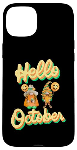 Hello October �m�[�� ���� �H �p���v�L�� �O���t�B�b�N �X�}�z�P�[�X iPhone 15 Plus �p