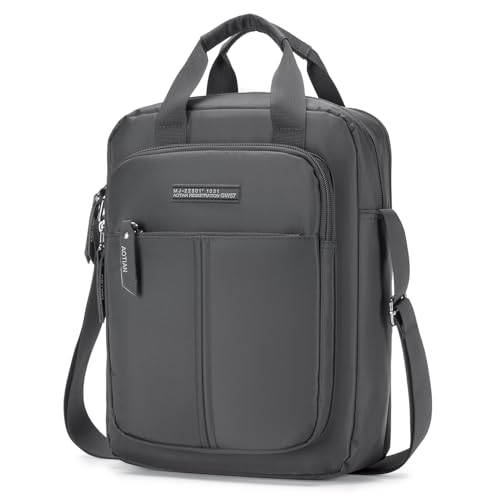 SPAHER Bolso Hombre Mano Bolso Bandoleras Hombre de Mensajero Hombre Casual Bolsos Caballero Bandolera Cuero Cruzado Pequeña Man Bag