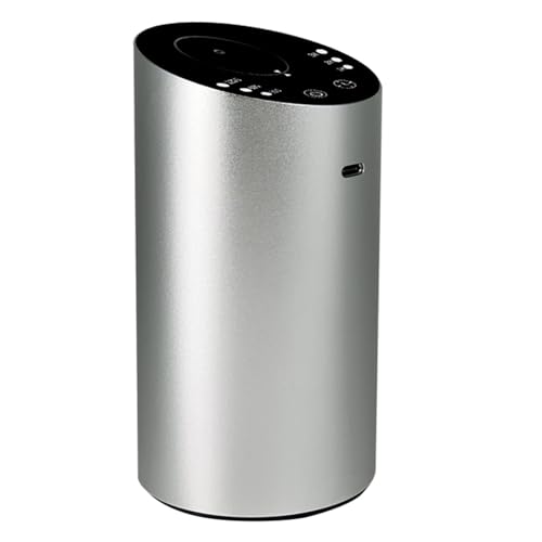 Difusor aromático eléctrico de textura metálica moderno