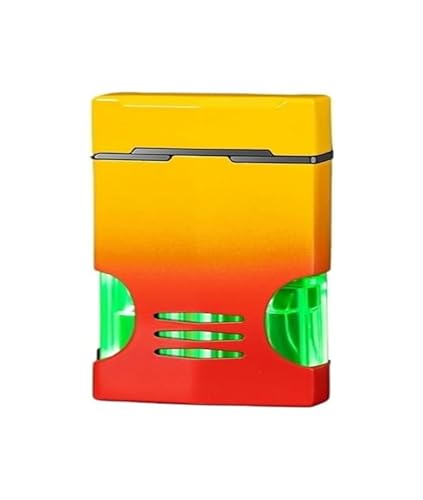 Encendedor resistente al viento recargable con llama ajustable para montaña 2