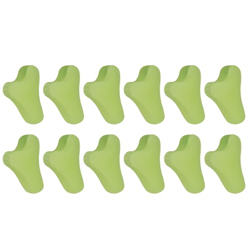 ISDVBUY 12 Pack Ultralight Guyline Tensioners, Fluorescent