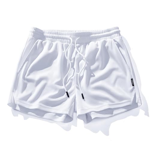 AIMPACT Mens Mesh Running Shorts 3 Inch Quick Dry Lightweight Gym Workout Athletic Shorts for Men with Pockets