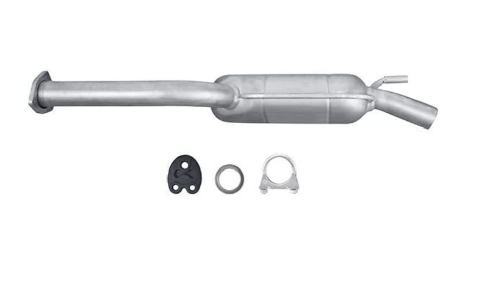 HELLA 8LC 366 025-241 Tłumik środkowy - Easy2Fit® Kit - w środku - jednoczęściowy - Komplet z elementami do montażu