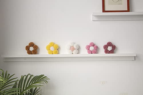 Decocove Flower Wall Decor (Lemon Petal + White Center) #TOP4