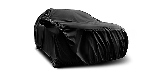 TRAUENIE™ Waterproof Car Body Cover Compatible with Toyota Urban Cruiser | Premium Protection Against Rain, Snow, and UV Rays | Durable & Breathable Design | (Black)