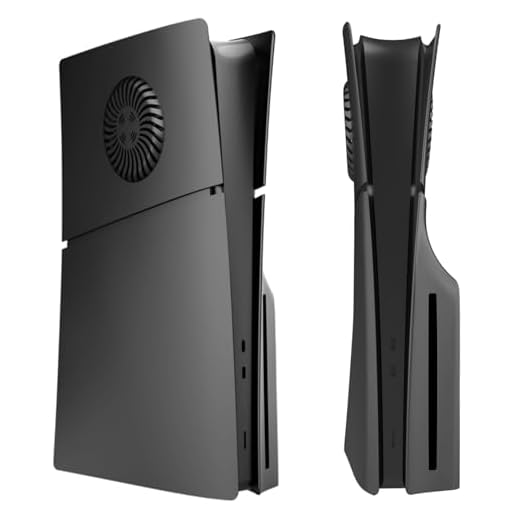IMOFEE- Placas de cobertura Slim Disc Edition com aberturas de ventilação para o novo console PS5 Slim, painéis de concha para acessórios PlayStation 5 Slim, substituição protetora Fac