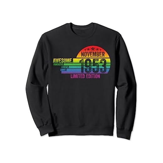 Regalo De Cumpleaños, Impresionante Desde Noviembre 1953 Sudadera