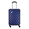 Mala de Bordo 10kg ABS 4 Rodas 360 Cadeado Gladiador Essential D2MB (Azul Marinho)