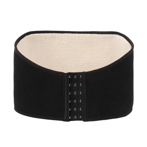 Faja térmica unisex suave y elástica para cintura XXL negro miniatura 1
