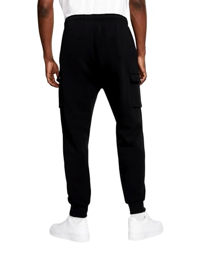 Nike Men's NSW Club Cargo BB Pants (CD3129-010, Black/White)4