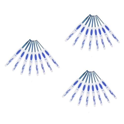 Aiguilles à barbe de tissage créatif SHINEOFI pour tricoter une écharpe cosy
