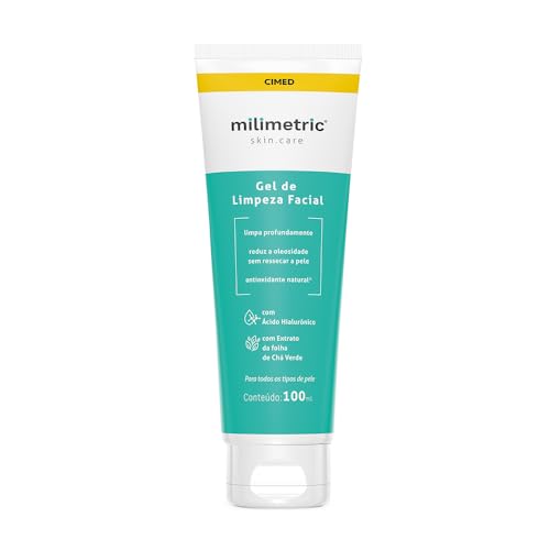 Milimetric Skincare Gel de Limpeza Facial 100ml
