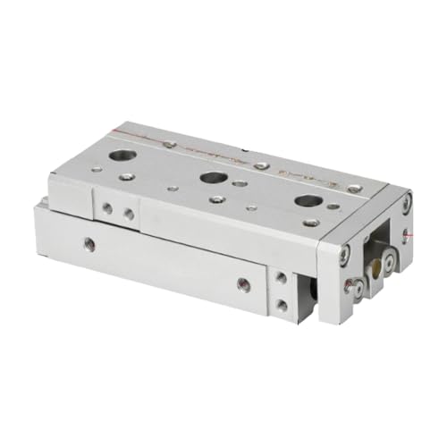 Cylindre de table slide MXS16-40 à double effet avec butée réglable intégrée type AS - 2