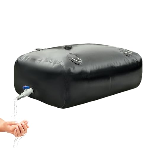 Water Bladder Tank 110L ? Stylish Large Capacity Foldable Container, Ergonomic, Premium, Bag Spigot Car ,, Truck RV Home Camping