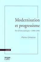 Modernisation et progressisme 2909210421 Book Cover