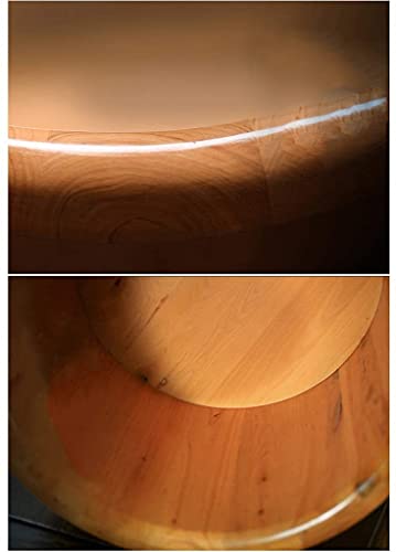 Tina de masaje para pies de madera maciza para uso doméstico miniatura 4
