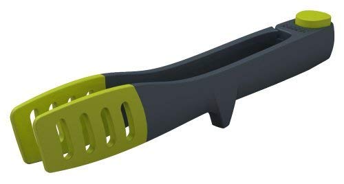 Joseph Joseph Small Elevate Tongs, Dark Grey and Green
