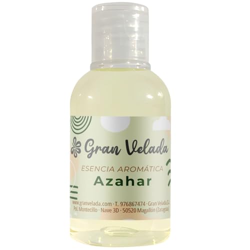Azahar Concentrada | Aromatizante Artesanal para DIY | Ideal para Jabones, Velas, Geles y Champús | Neroli | 50 ml
