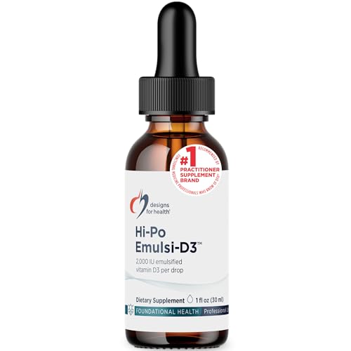 Designs for Health Hi-Po Emulsi Vitamin D Drops