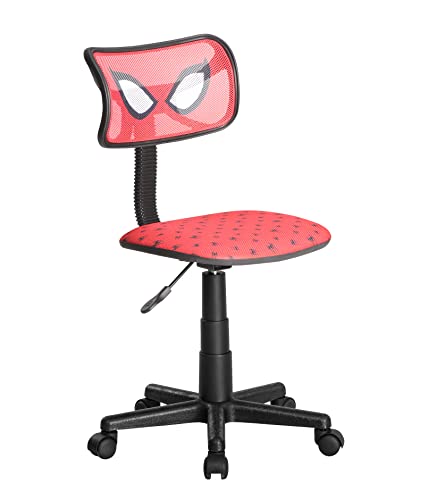 Image of Marvel Spiderman Adjustable Swivel Mesh Rolling Desk Chair, for Kids, Teens and Adults
