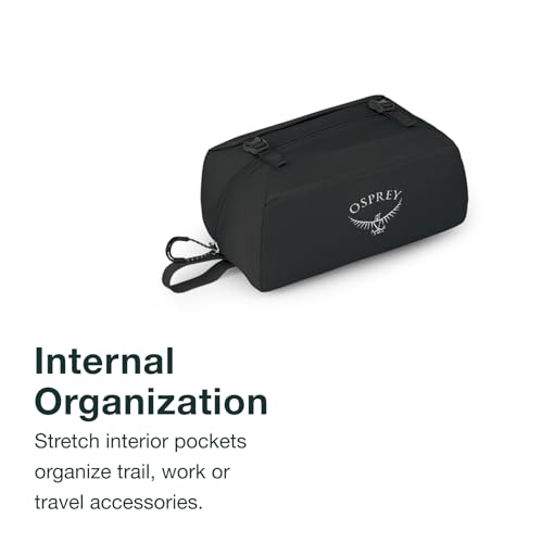 Osprey Ultralight Padded Organizer, 2L, Black, O/S