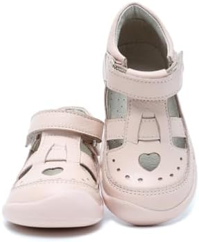 GV09 Kifidis-Kids İlk Adım Kız Çocuk Deri Ayakkabı 18-25 Pudra 23-24 - Görsel 2