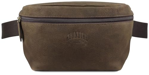 KLONDIKE 1896 Riñonera Owen Hombre y Mujer - Marrón Oscuro