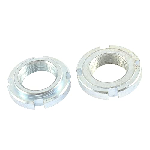 A ABSOPRO 2 Satz M26 x 1.0 Kontermutter für Motorrad Lenkschaft