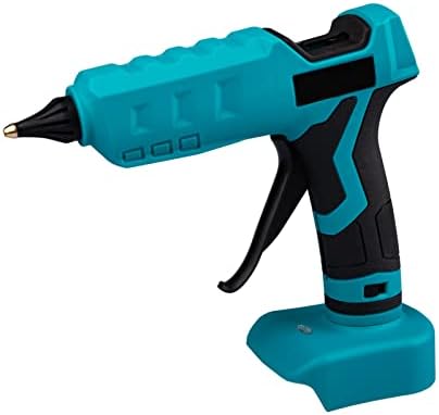 Mellif 100W Hot Glue Gun Cordless for Makita Battery 18V L li-ion Battery Powered Full Size 11mm Sticks (Tool Bare, No Battery,No Charger)