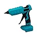 100W Cordless Hot Glue Gun Compatible with Makita 18V Battery (TOOL ONLY) High Temp Electric Power Glue Gun with 20PCS Full Size Glue Sticks for Arts Crafts DIY Festival Decor School Home Repair