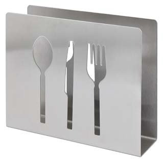 Wedding Gift Boxed Modern Napkin Holder Stainless Steel