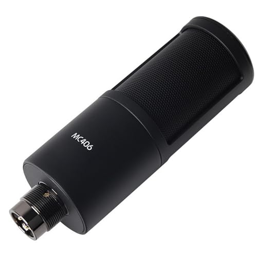 Micrófono condensador multipatrón MC406 con rotación de 360 grados Nucelit